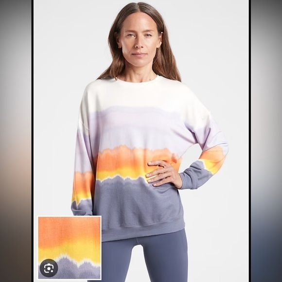 Athleta Balance Printed Pullover - Picture 1 of 6